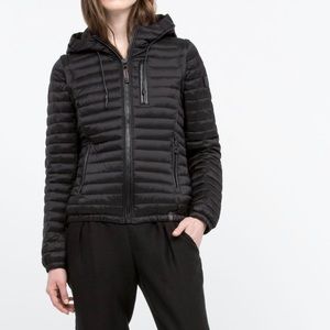 Rudsak Madine convertible puffer jacket/vest - BLACK